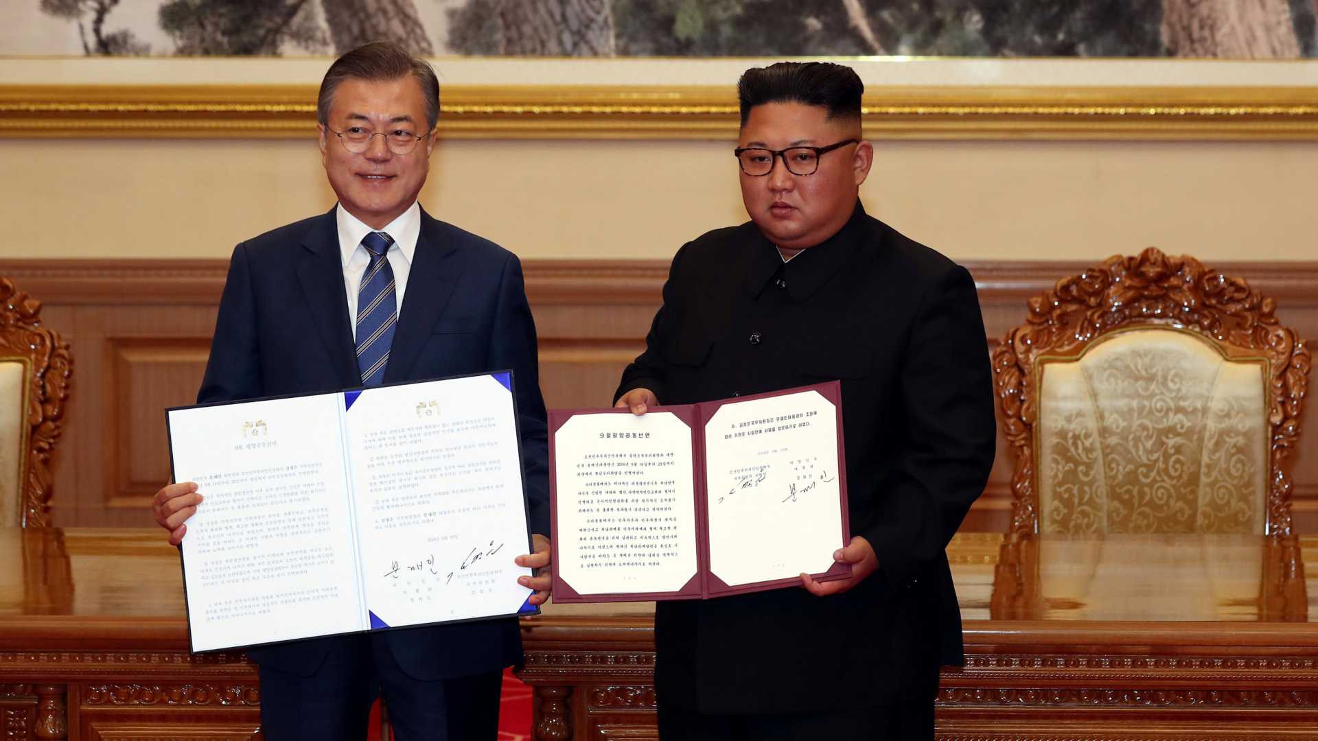 Histórico acuerdo militar de las dos Coreas para reducir la tensión en la frontera