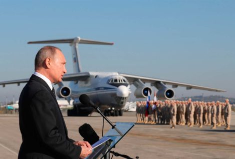 Rusia culpa a Israel del derribo de un avión militar en Siria con 15 soldados a bordo
