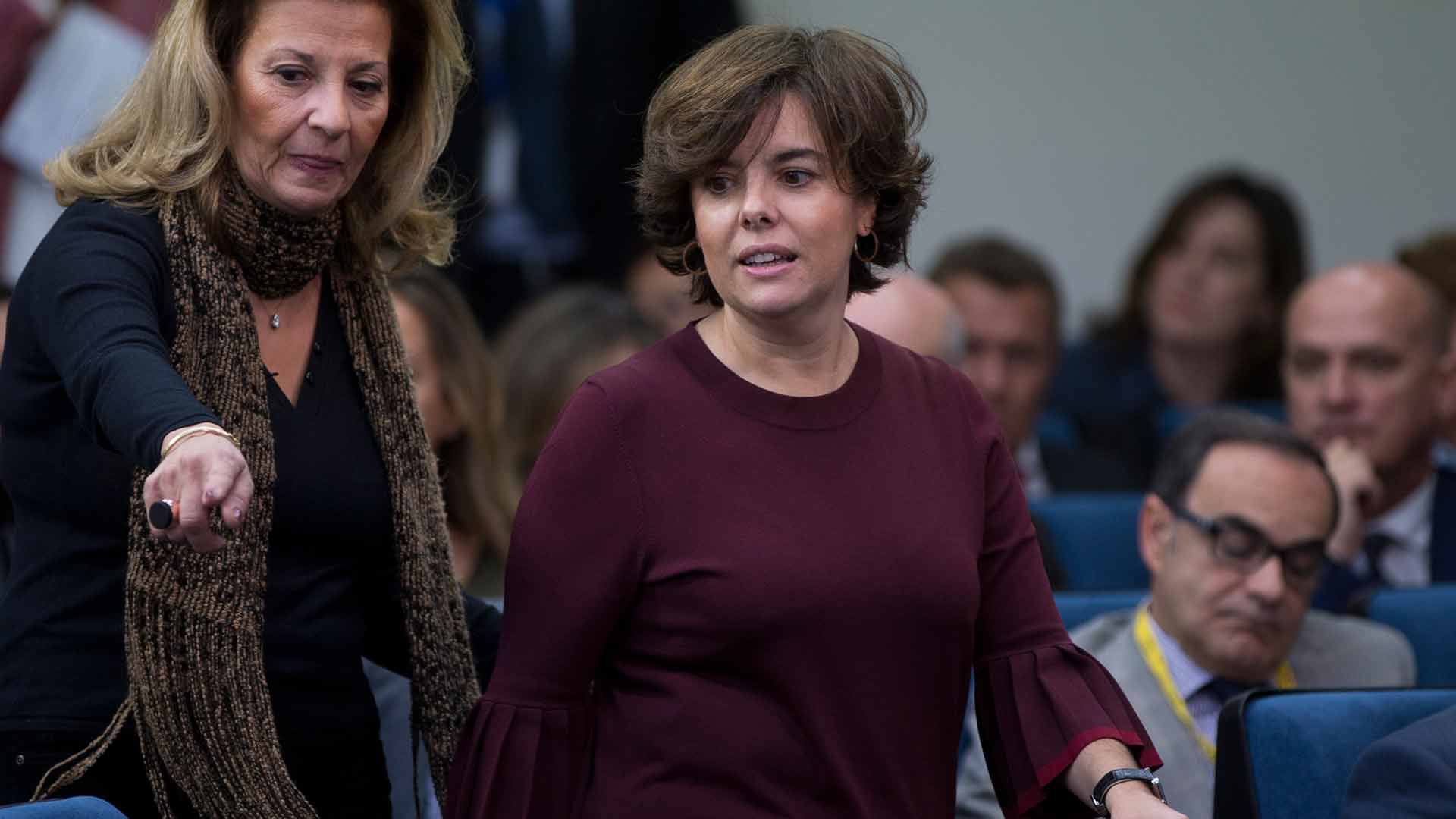 Soraya Sáenz de Santamaría deja la política para «emprender otra etapa»