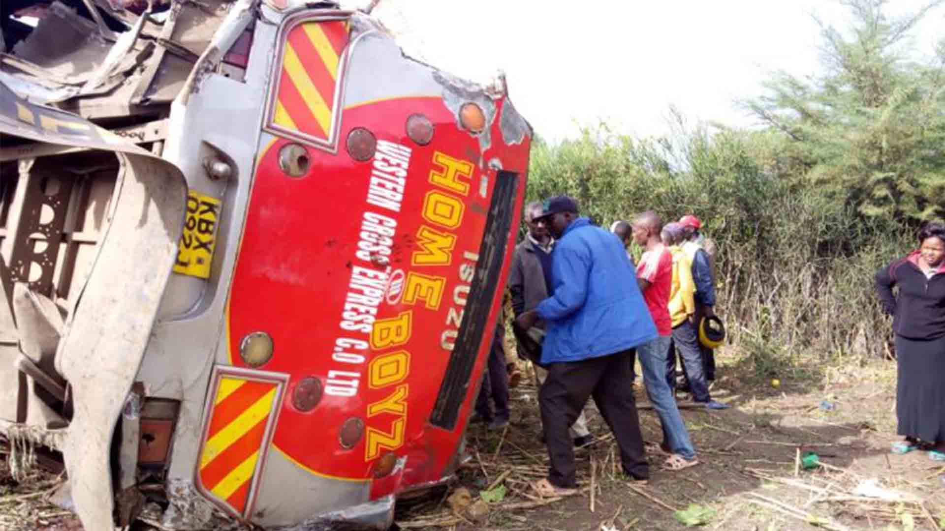 Al menos 50 muertos en un accidente de autobús en Kenia