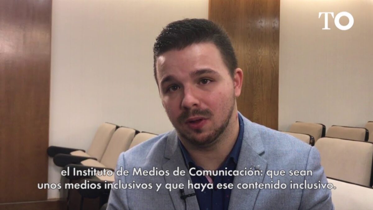 David Enguita: "Hay homofobia en los medios de comunicación"