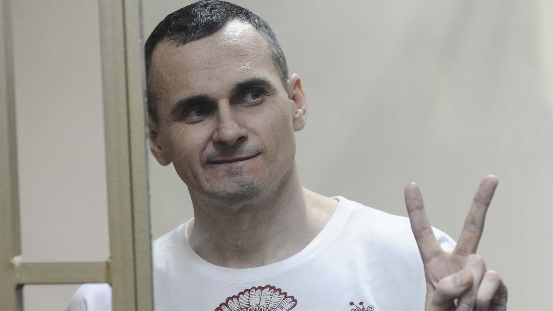 El cineasta ucraniano encarcelado en Rusia Oleg Sentsov, premio Sájarov