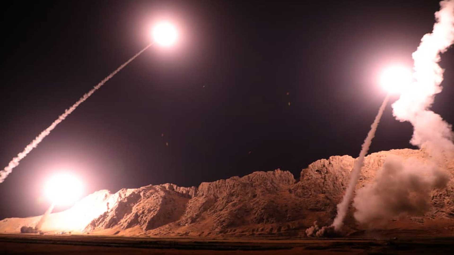 Irán anuncia el ataque con misiles contra un campo "terrorista" en Siria