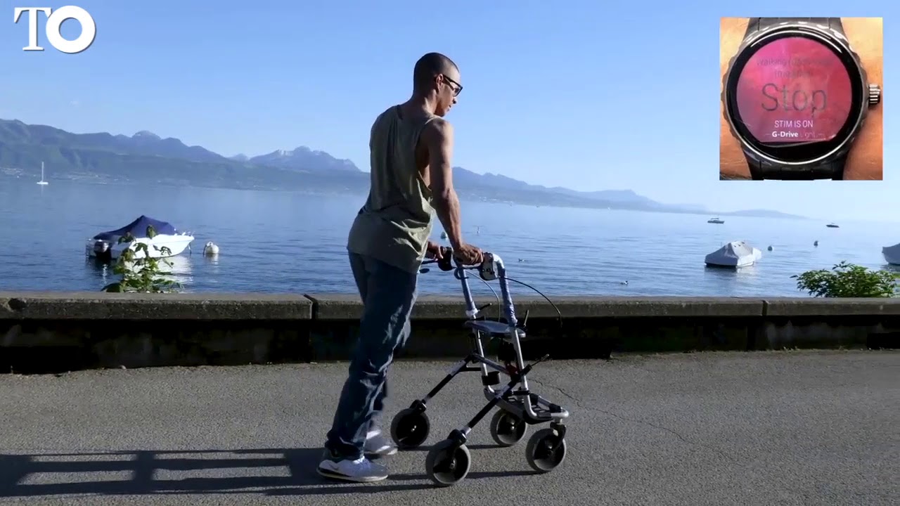 La estimulación eléctrica permite a tres parapléjicos volver a caminar