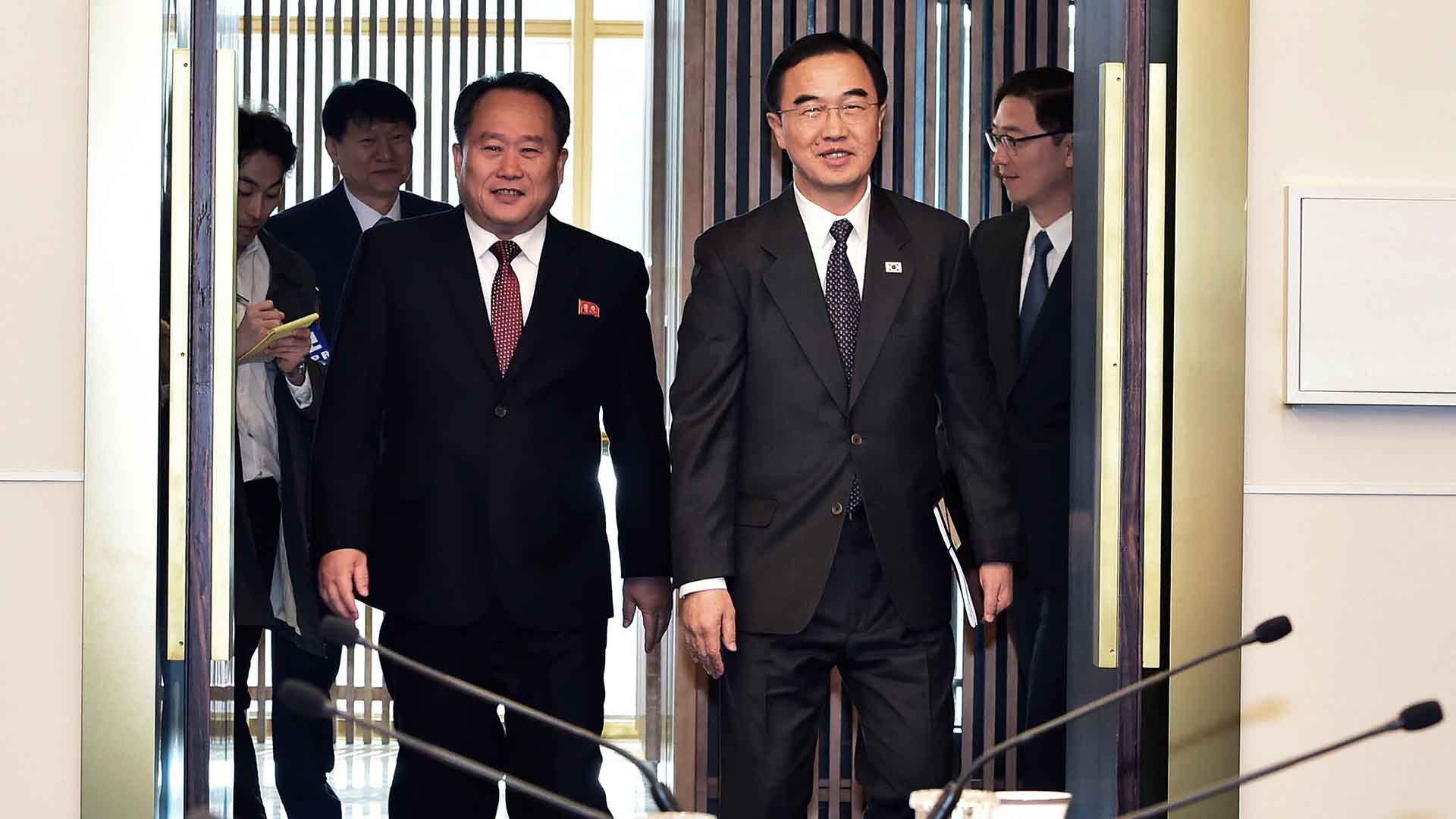 Las dos Coreas dan otro paso hacia la paz y estarán conectadas por tren y carretera