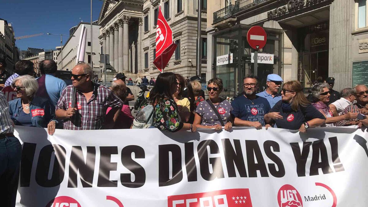 Los jubilados no dan tregua al Gobierno y le exigen «pensiones dignas ya»