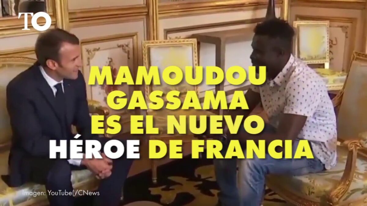 Mamoudou Gassama, el 'Spiderman' sin papeles que se ha convertido en el héroe de Francia