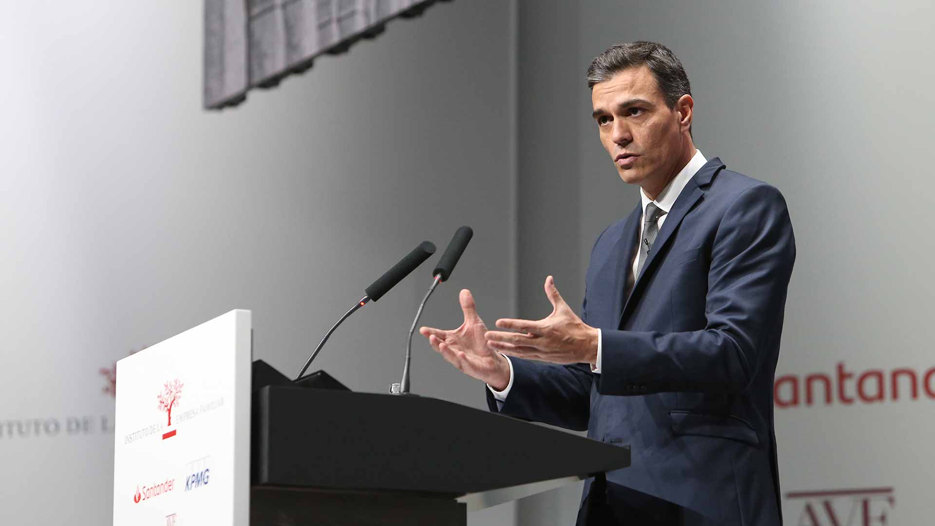 Pedro Sánchez anuncia una reducción del impuesto de sociedades a las pymes