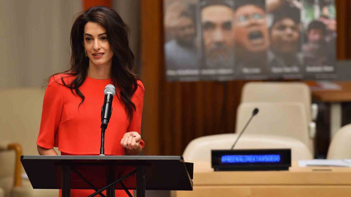 Por estas razones Amal Clooney es favorita a ganar el Premio Nobel de la Paz