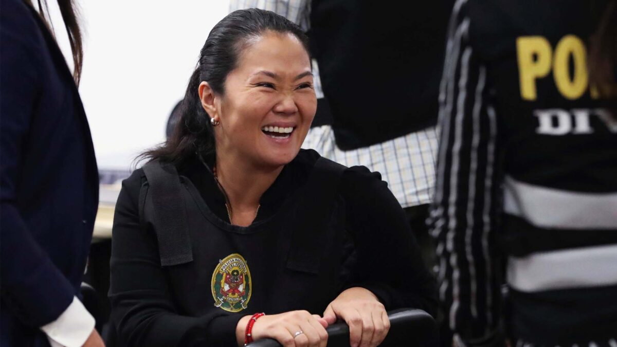 Un tribunal peruano ordena liberar a la opositora Keiko Fujimori