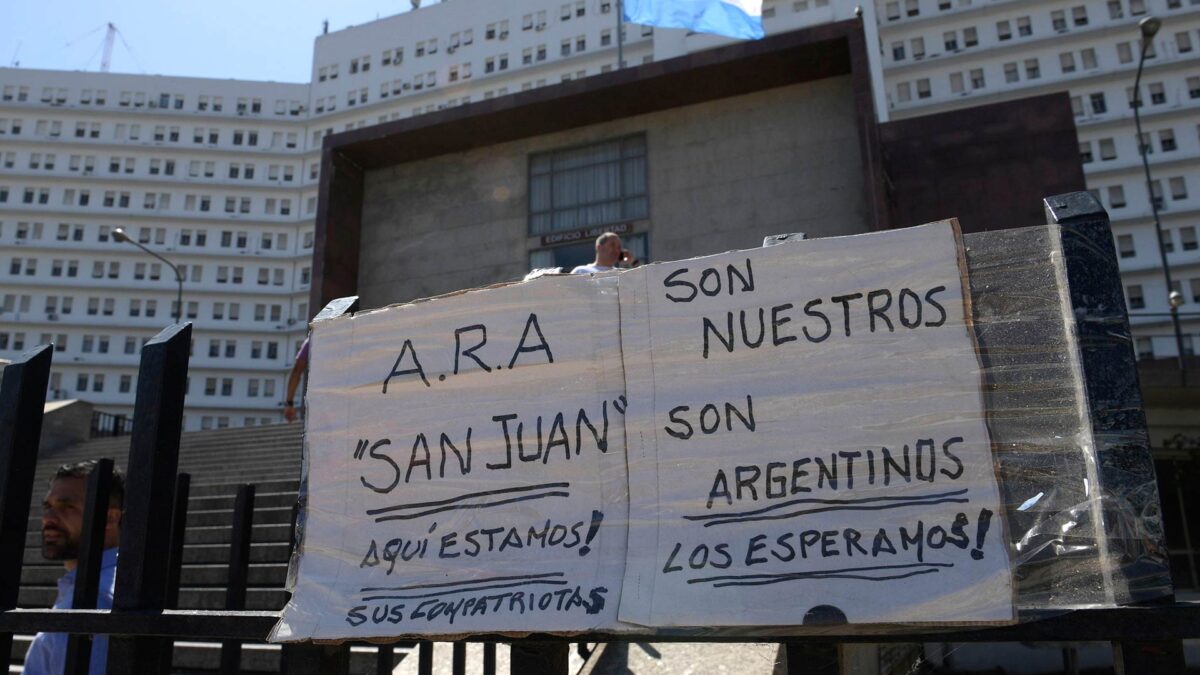 Encuentran el submarino argentino San Juan hundido hace un año