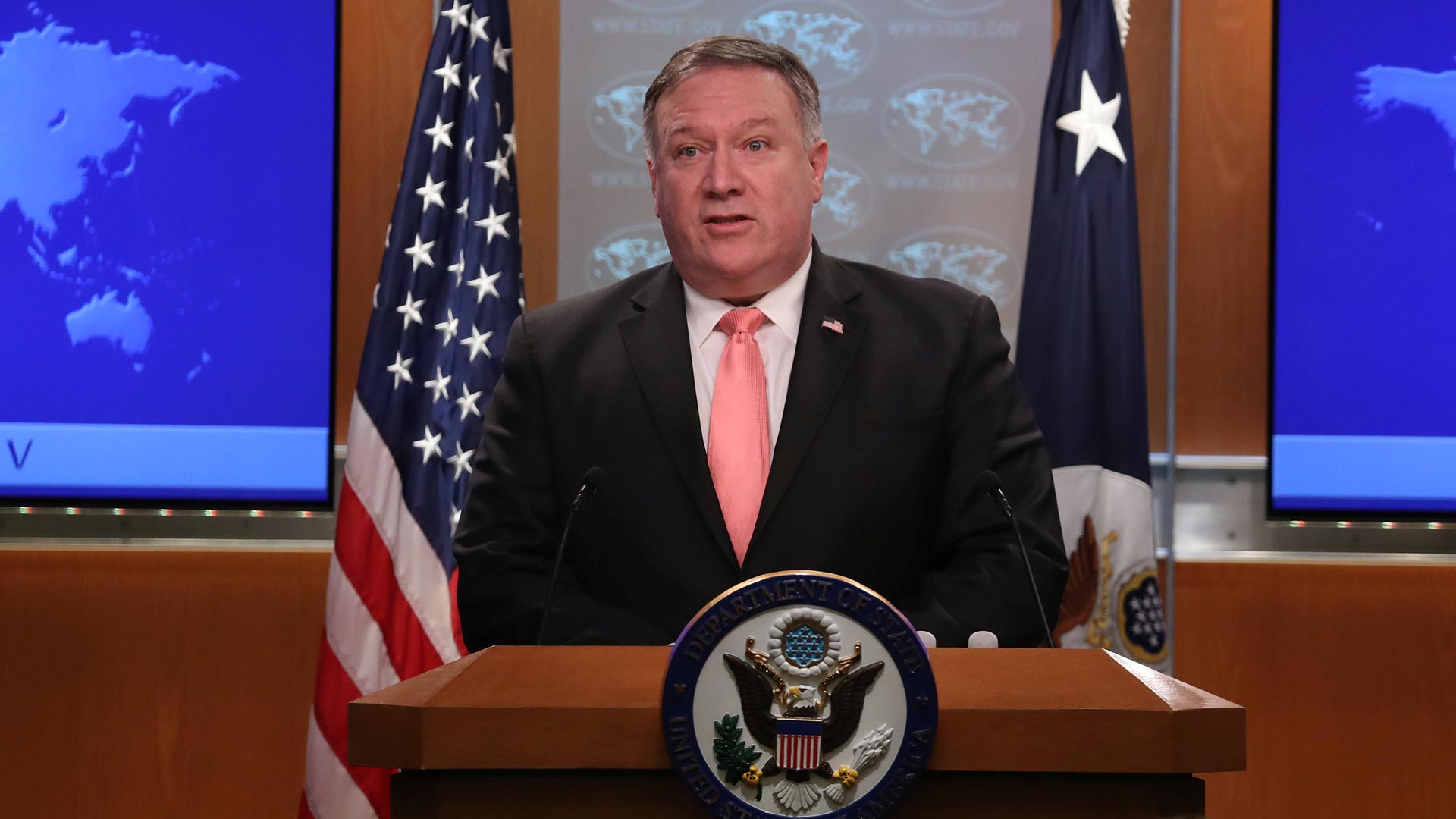 Estados Unidos promete ser "implacable" ante el desafío de Irán