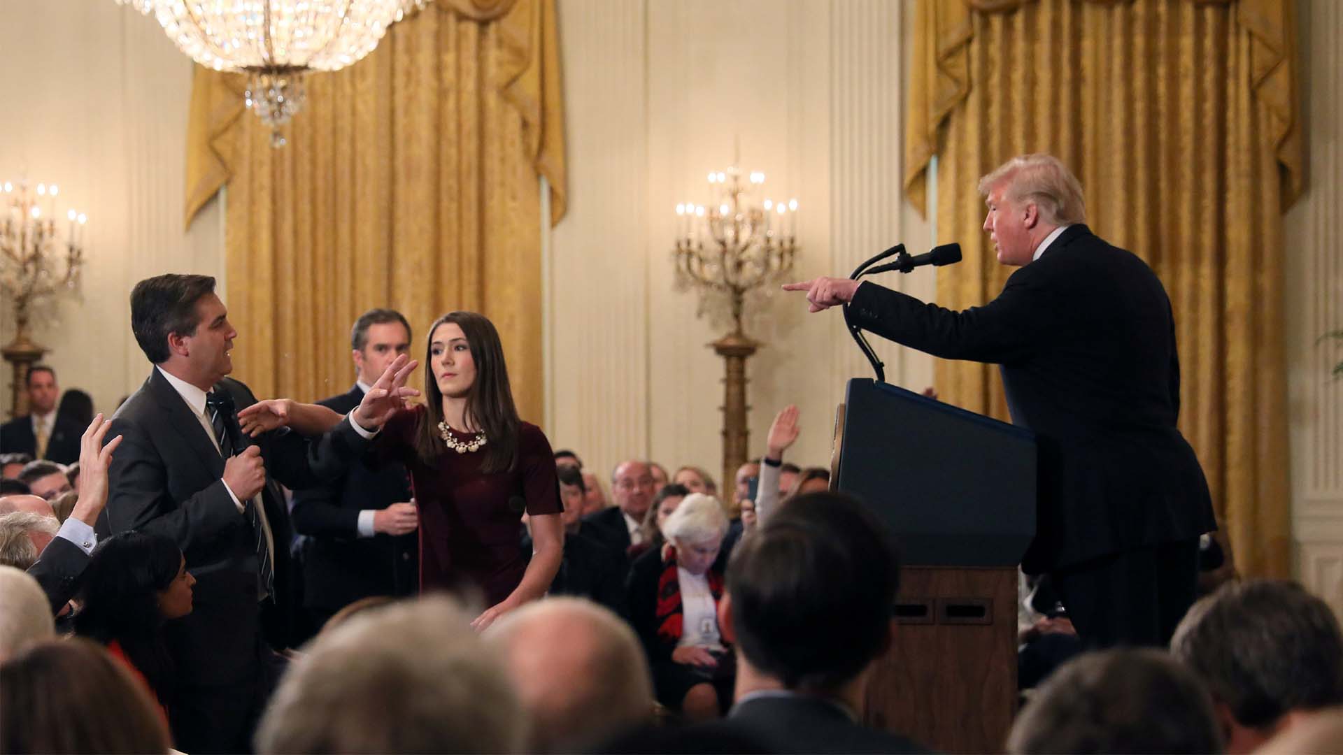 La Casa Blanca retira la acreditación al periodista de la CNN señalado por Trump
