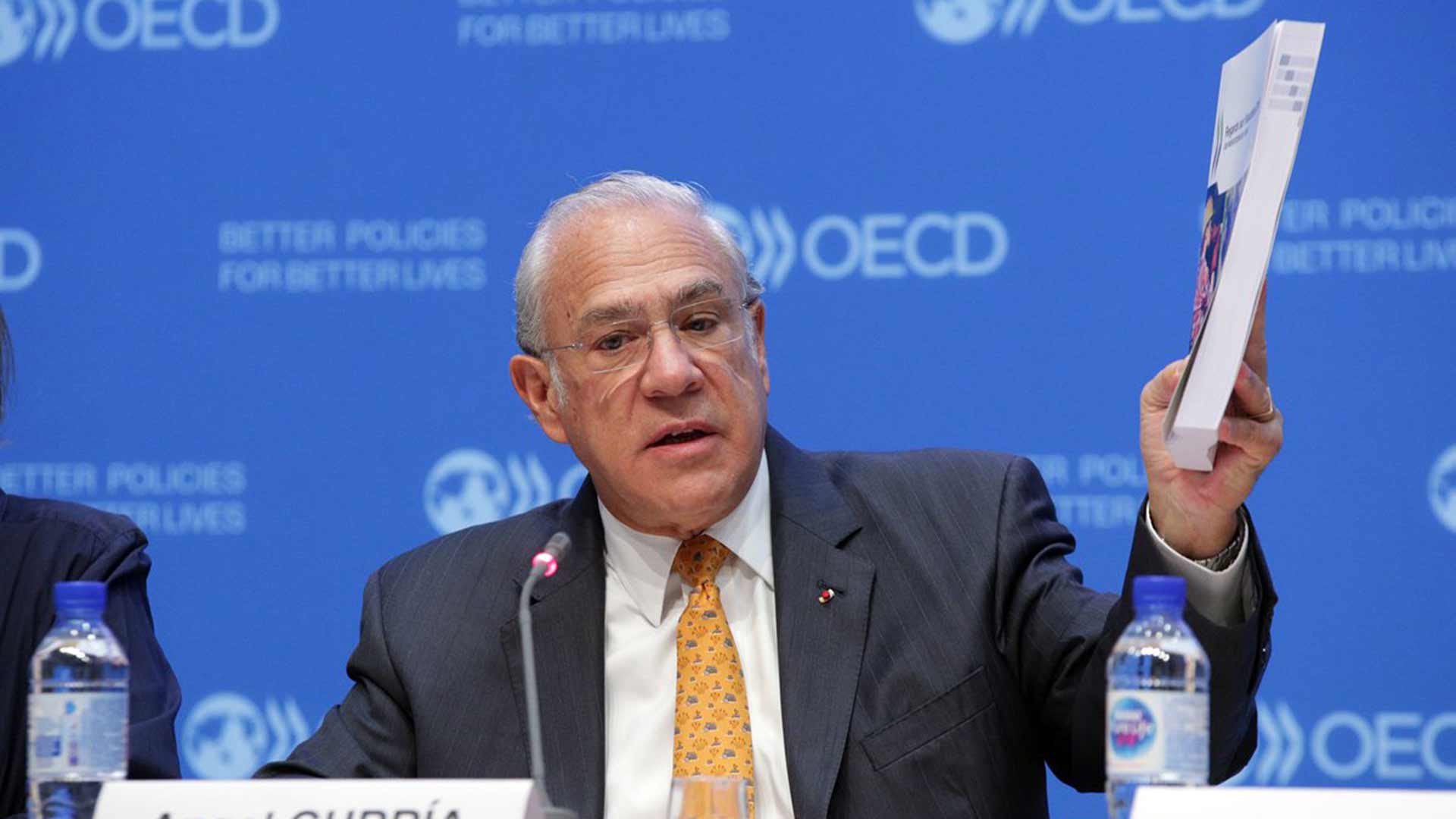 La OCDE rebaja de nuevo las previsiones para la economía mundial