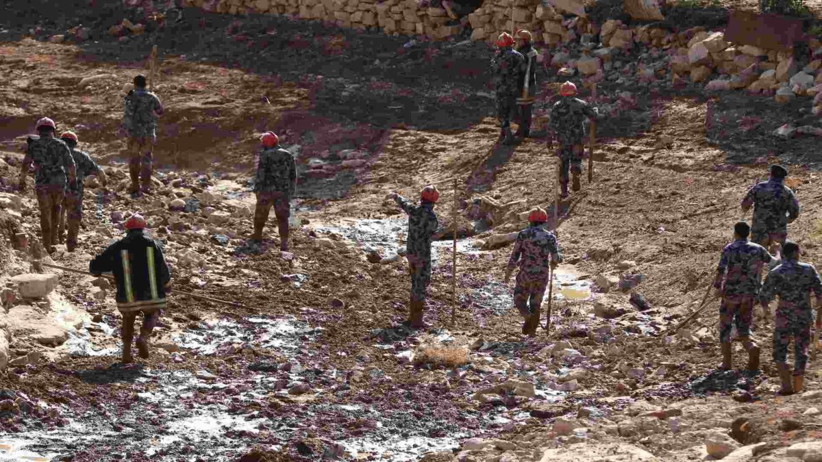 Las lluvias torrenciales en Jordania causan 11 muertos