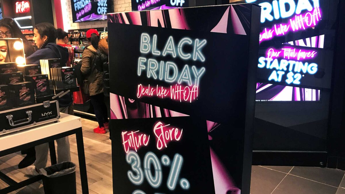 Por qué aprovechar las ofertas del Black Friday es éticamente reprobable