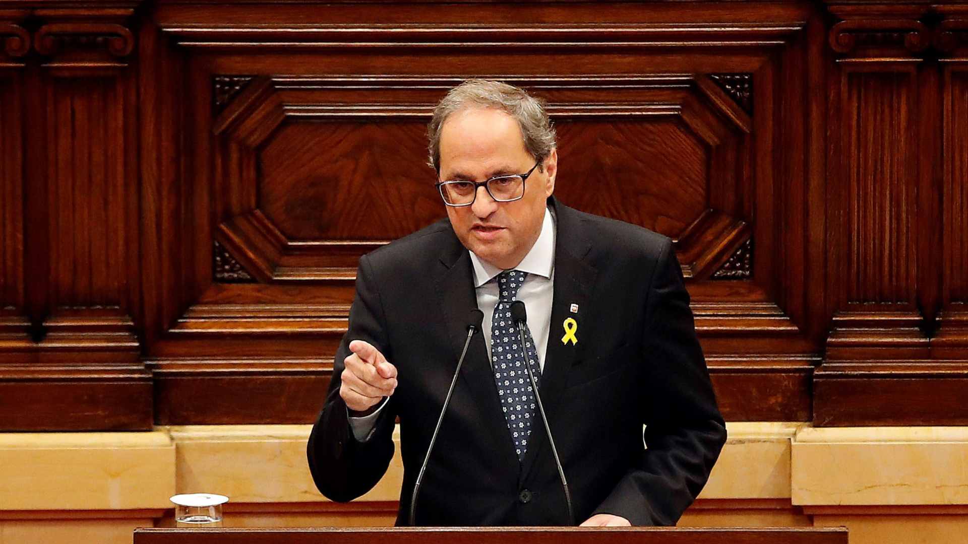 Torra pide la dimisión de Carlos Lesmes por el «escándalo» de las hipotecas