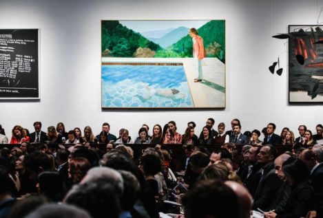 Una obra de Hockney se subasta por 90,3 millones en Nueva York y bate récords
