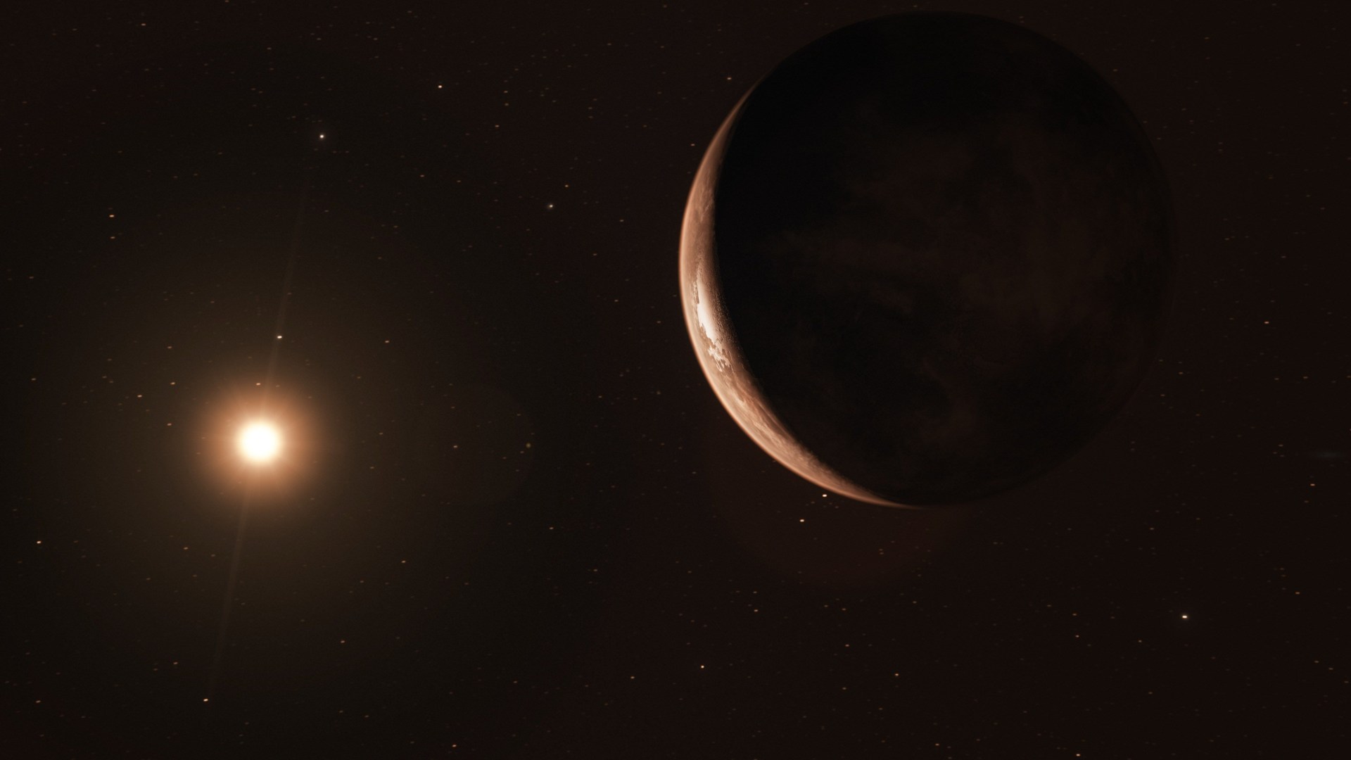 Una ‘súper tierra’ fría y oscura, vecina de nuestro sistema solar