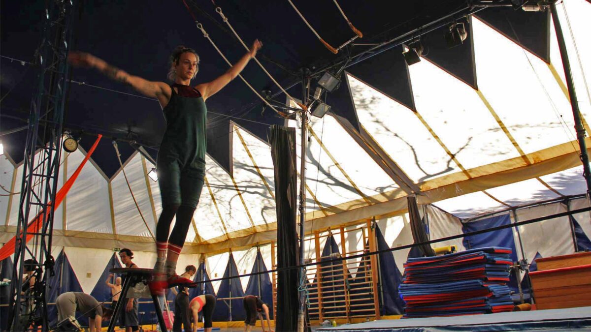 Así es Carampa, la escuela de circo de Madrid