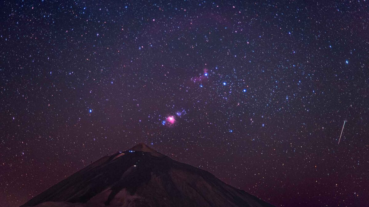 La lluvia de estrellas de las Gemínidas alcanza su apogeo