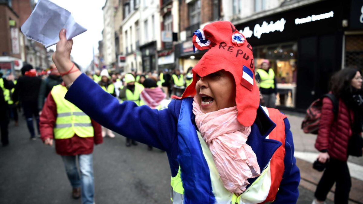 La movilización de los ‘chalecos amarillos’ se desinfla en su séptima semana de protestas