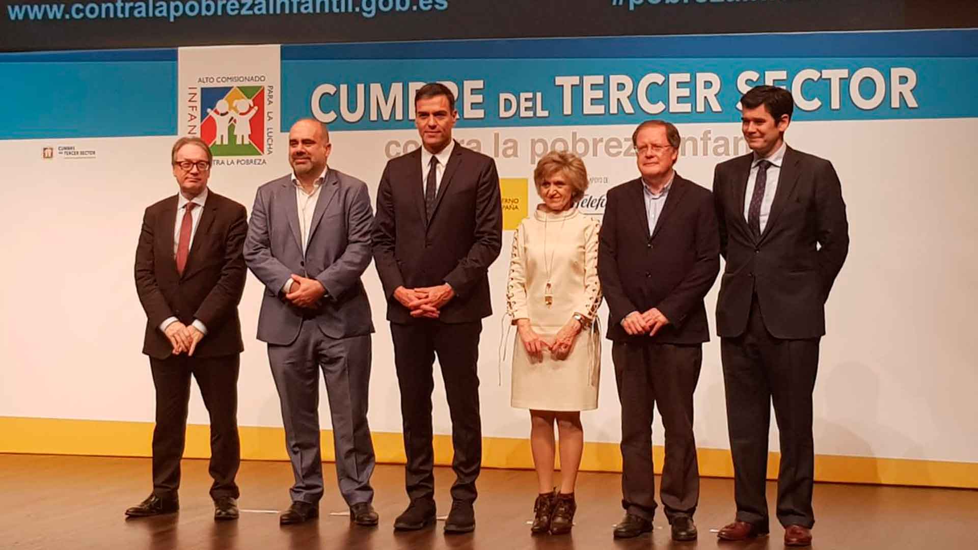Sánchez admite la necesidad de destinar más recursos a la lucha contra la pobreza infantil