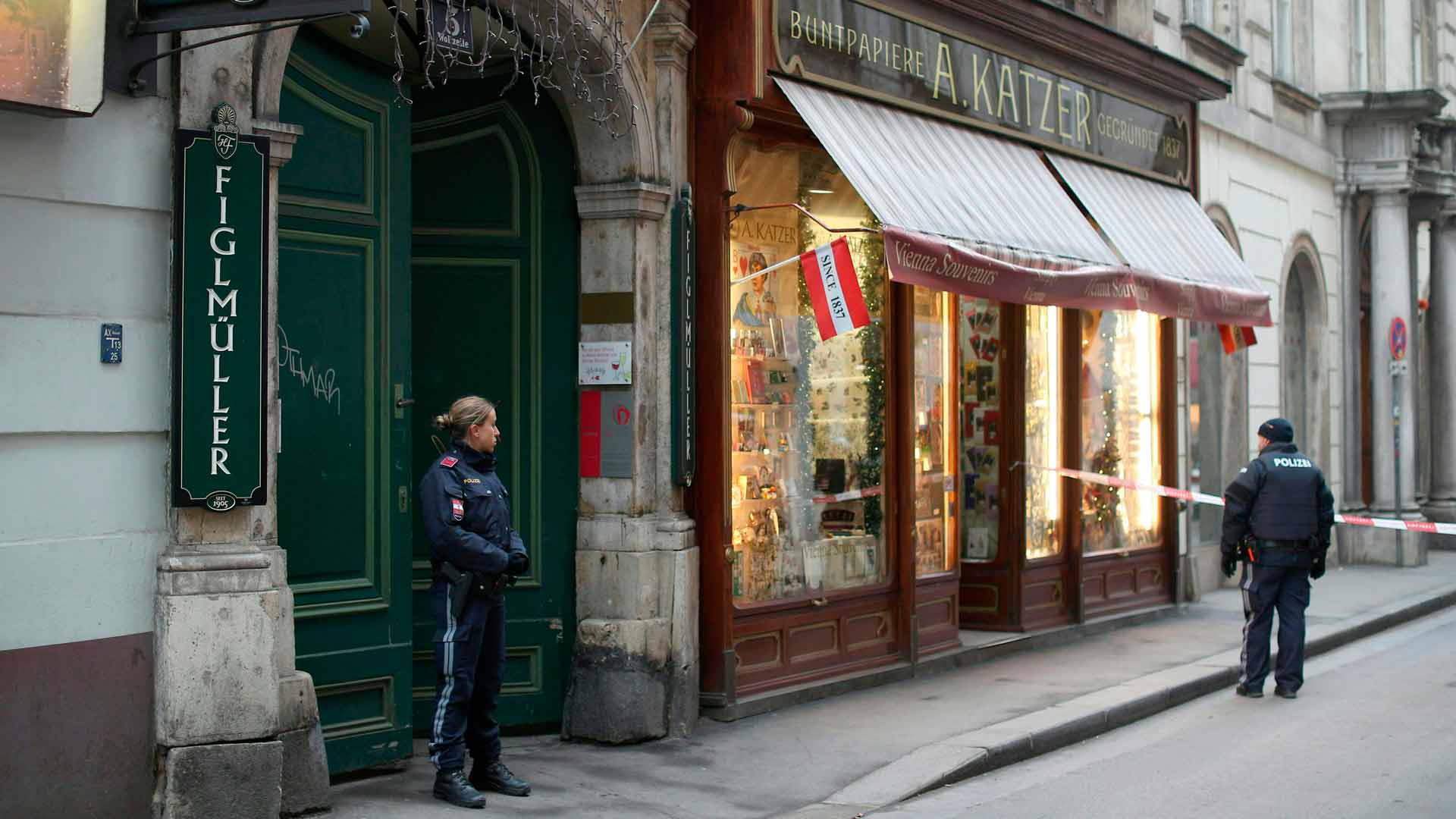 Un muerto y un herido en un tiroteo en el centro de Viena