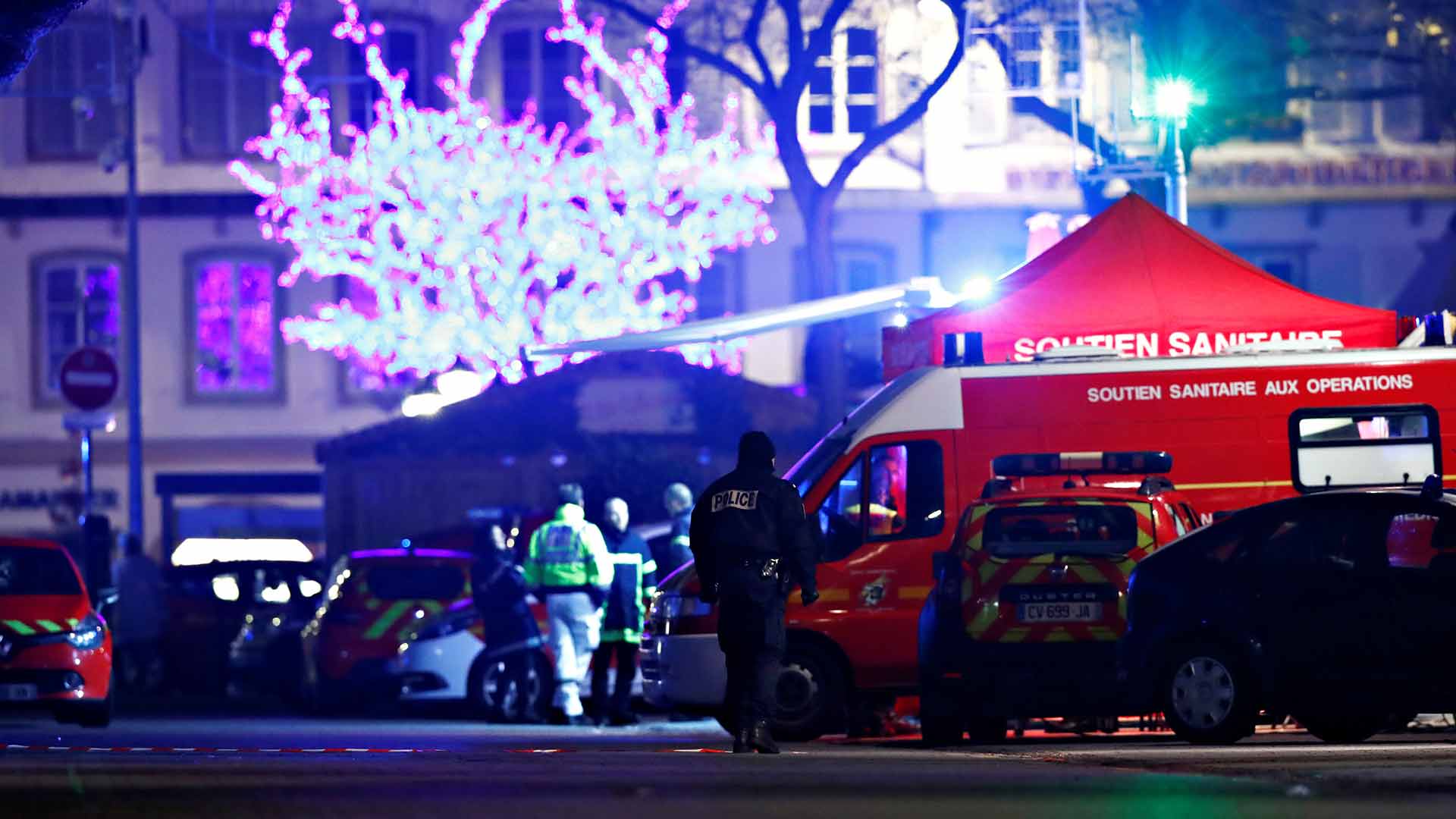 La policía busca al autor del tiroteo que dejó tres muertos en Estrasburgo