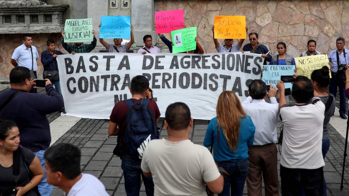 Año negro para la libertad de prensa: 94 periodistas asesinados en 2018, 12 más que en 2017