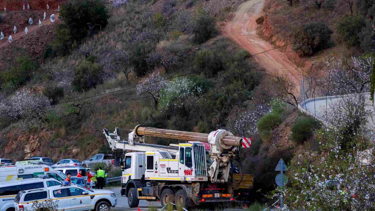 Continúa la búsqueda de Julen cuando se cumplen cinco días desde que cayó al pozo