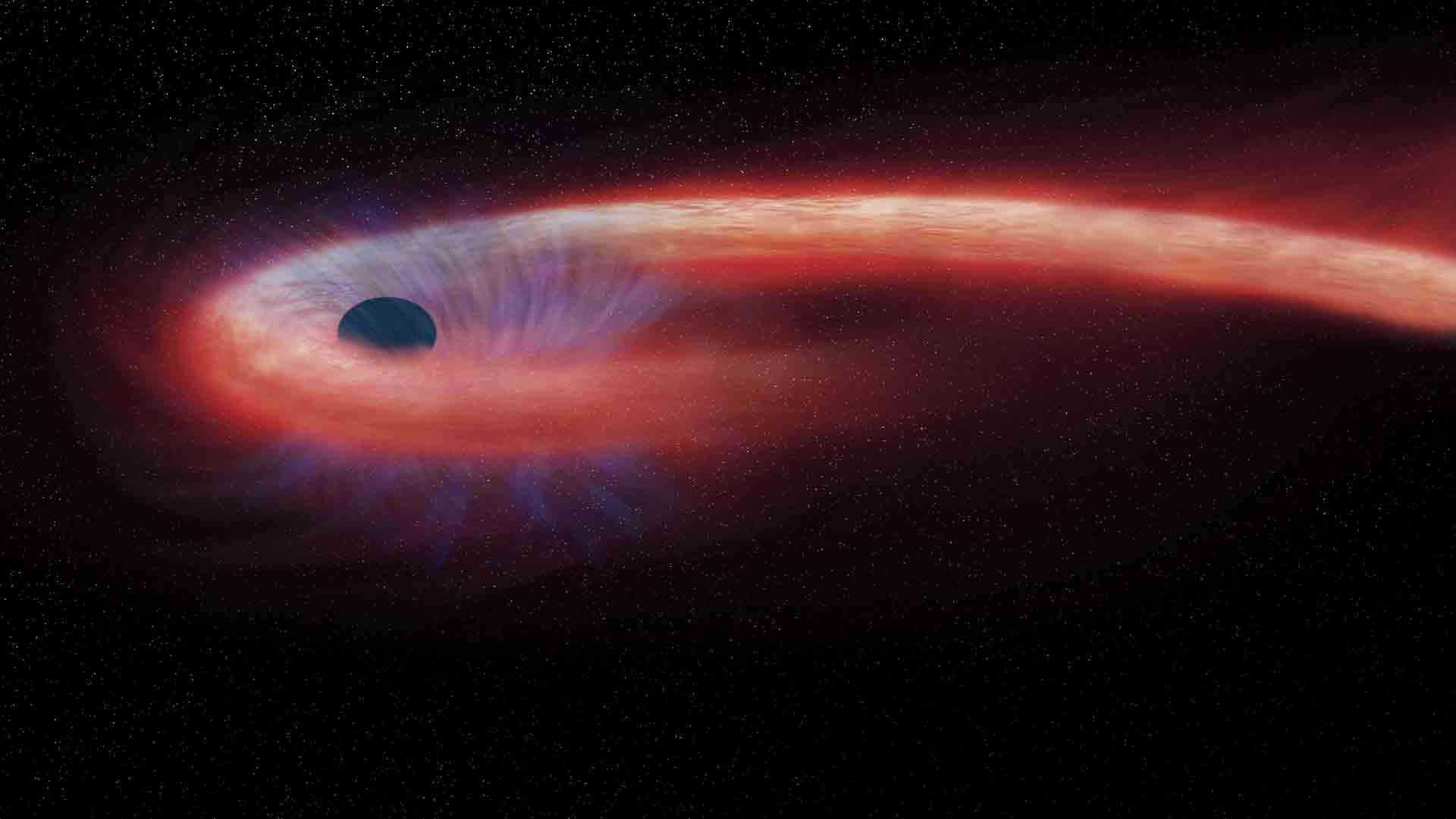 Detectado el posible nacimiento de un agujero negro