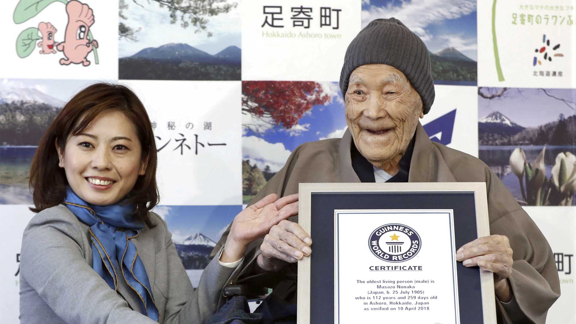 Fallece en Japón a los 113 años el "hombre más viejo del mundo"