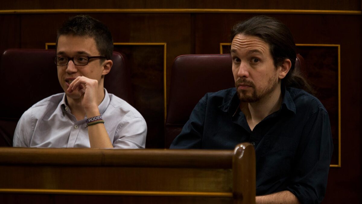 Iglesias y Errejón, tres años en guerra