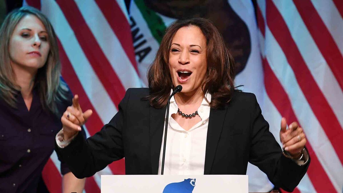 La senadora demócrata Kamala Harris anuncia su candidatura a la Presidencia de EEUU