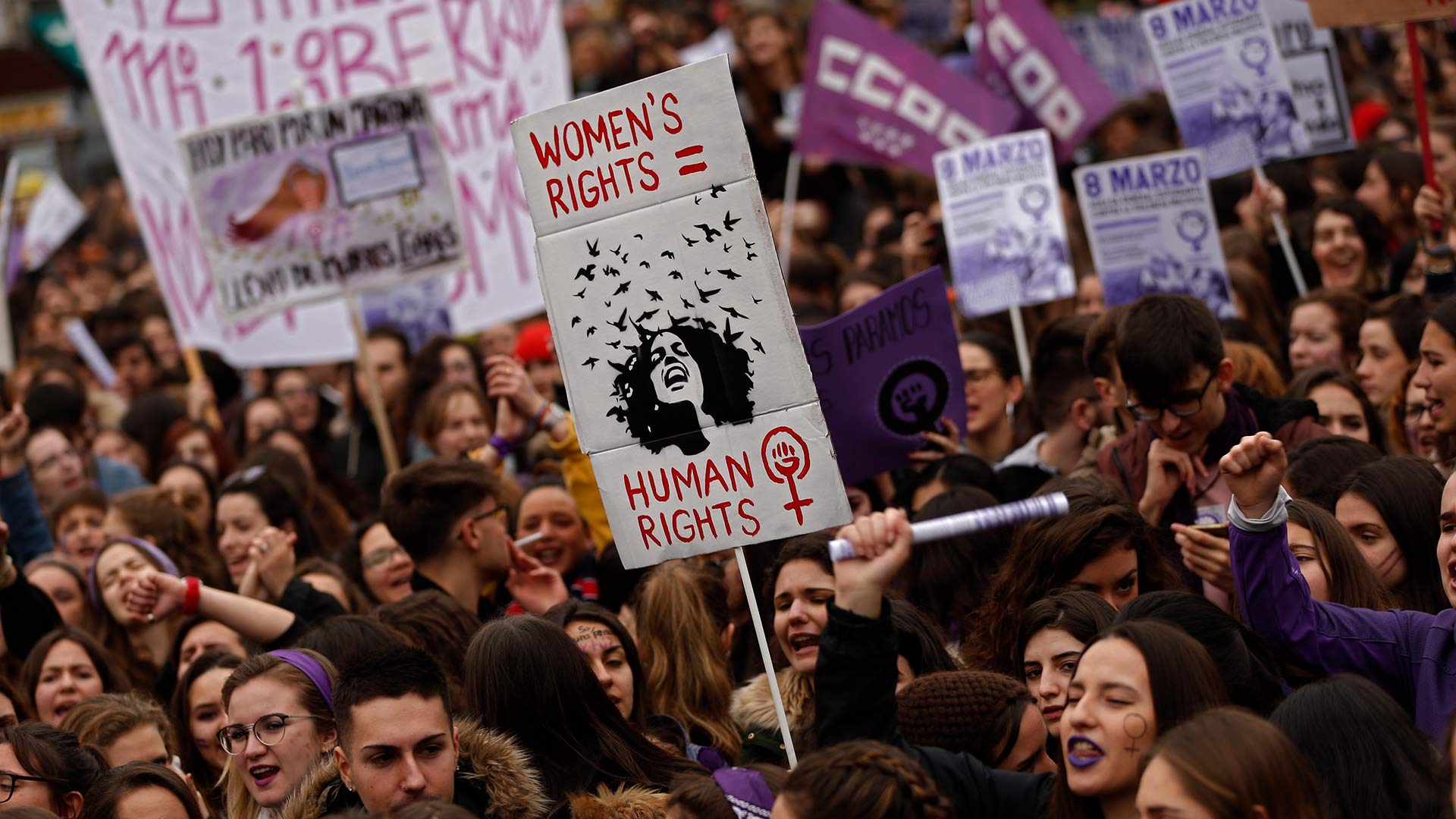 Las asociaciones feministas se movilizan contra Vox y calientan motores de cara al 8 de marzo