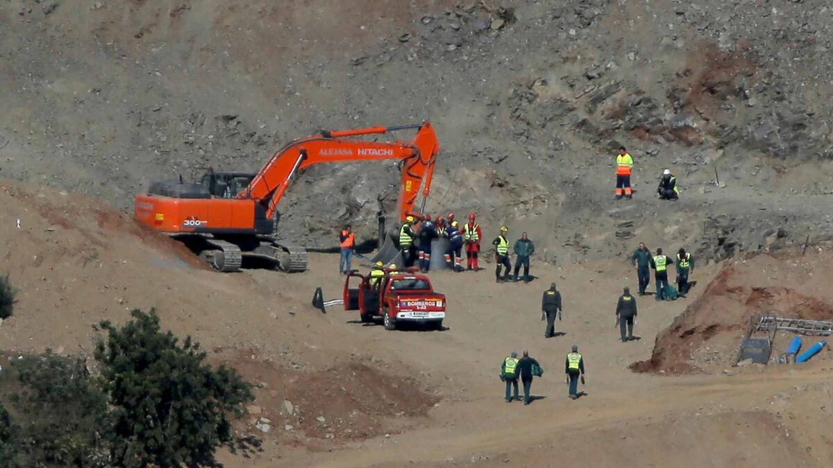 Los mineros comienzan los trabajos para rescatar a Julen