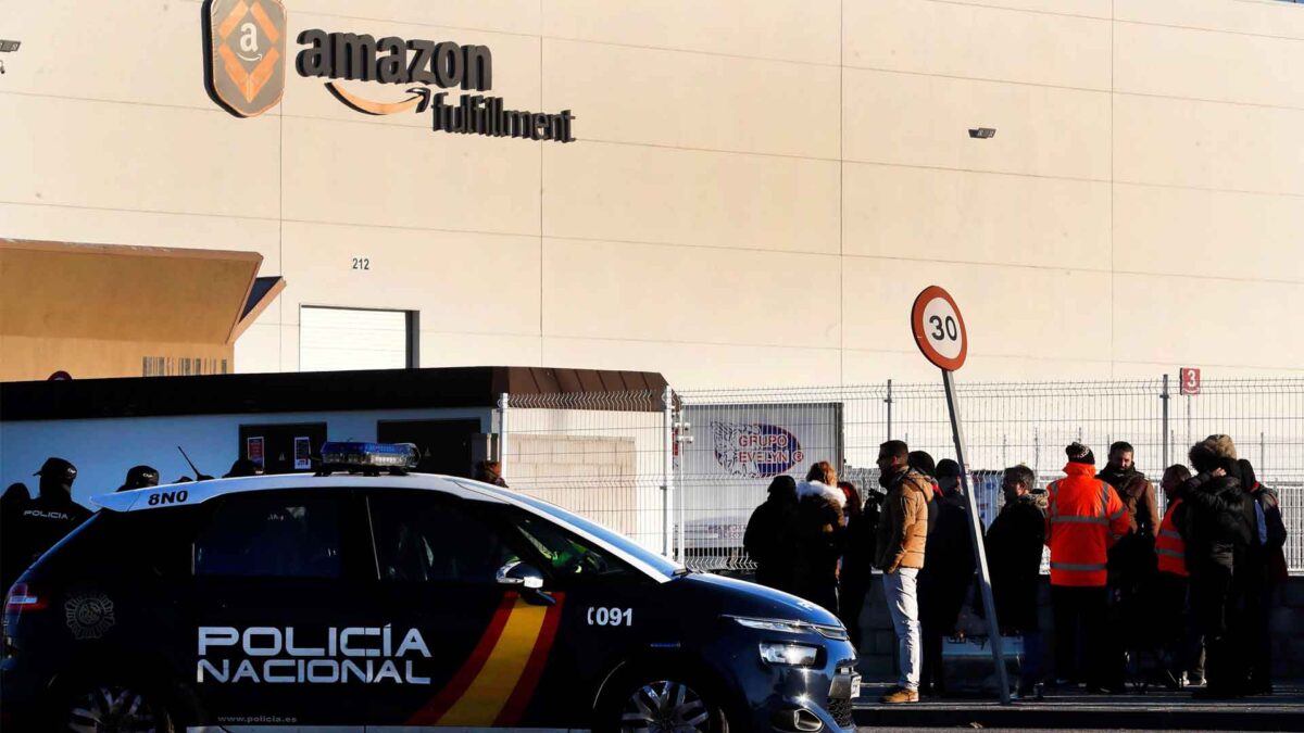 Los trabajadores de Amazon en España retoman la huelga justo antes de Reyes