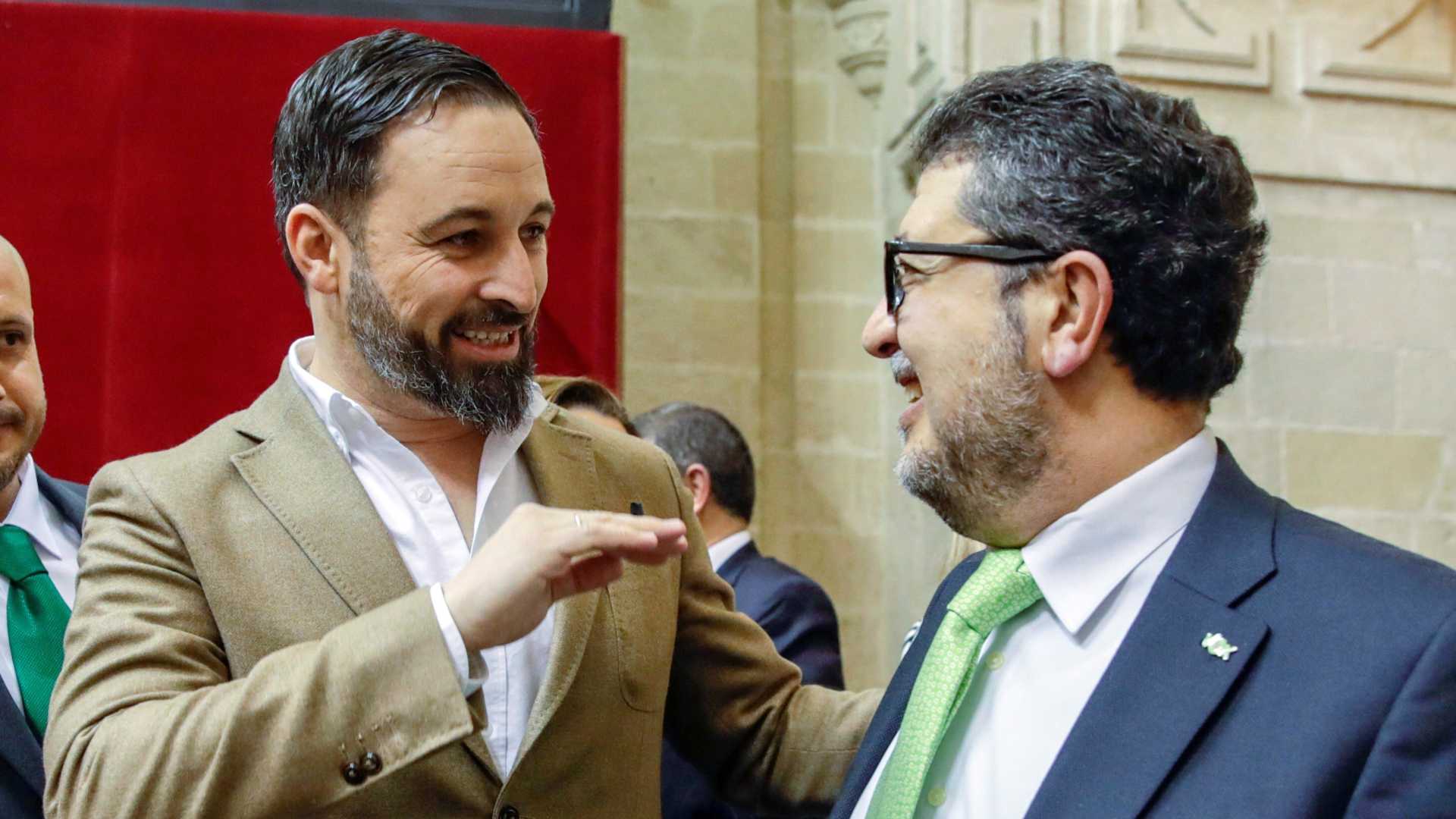 Vox avisa que no dará un cheque en blanco al Gobierno de la Junta de Andalucía