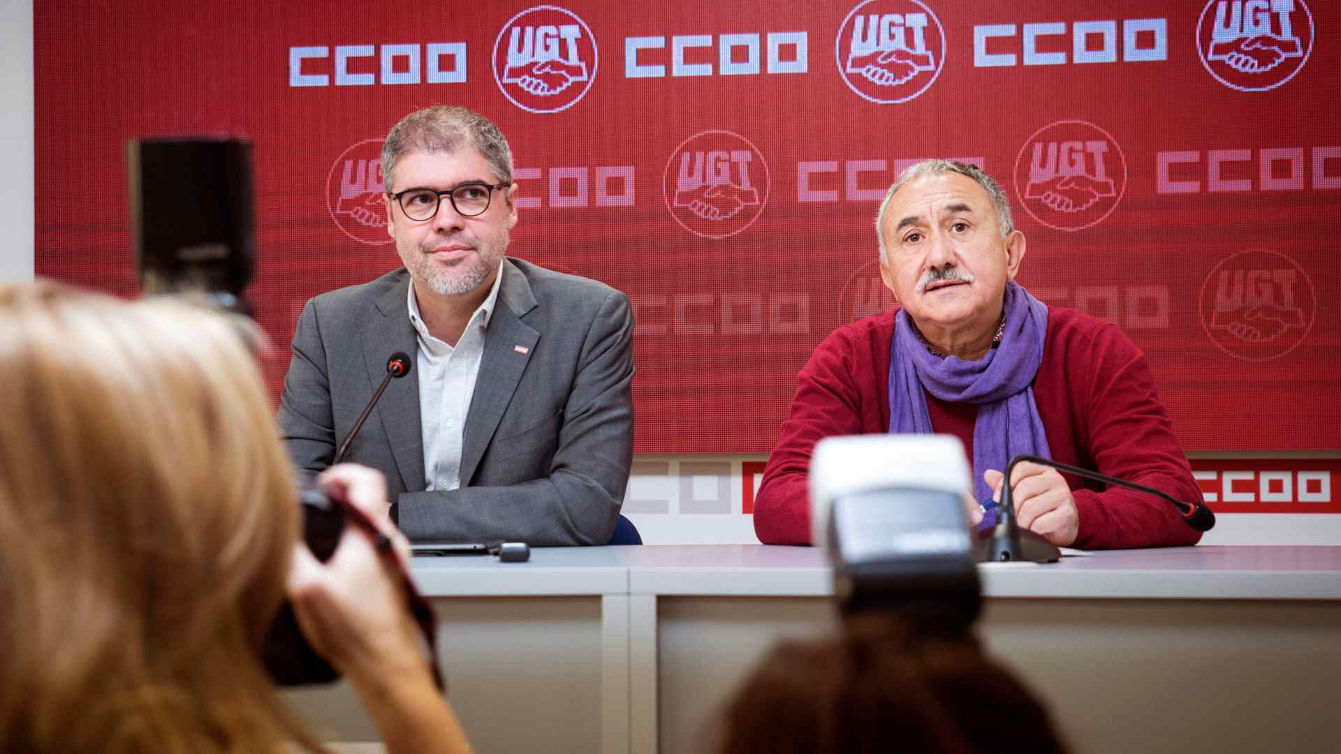UGT y CCOO anuncian movilizaciones a partir de febrero en defensa de los derechos laborales