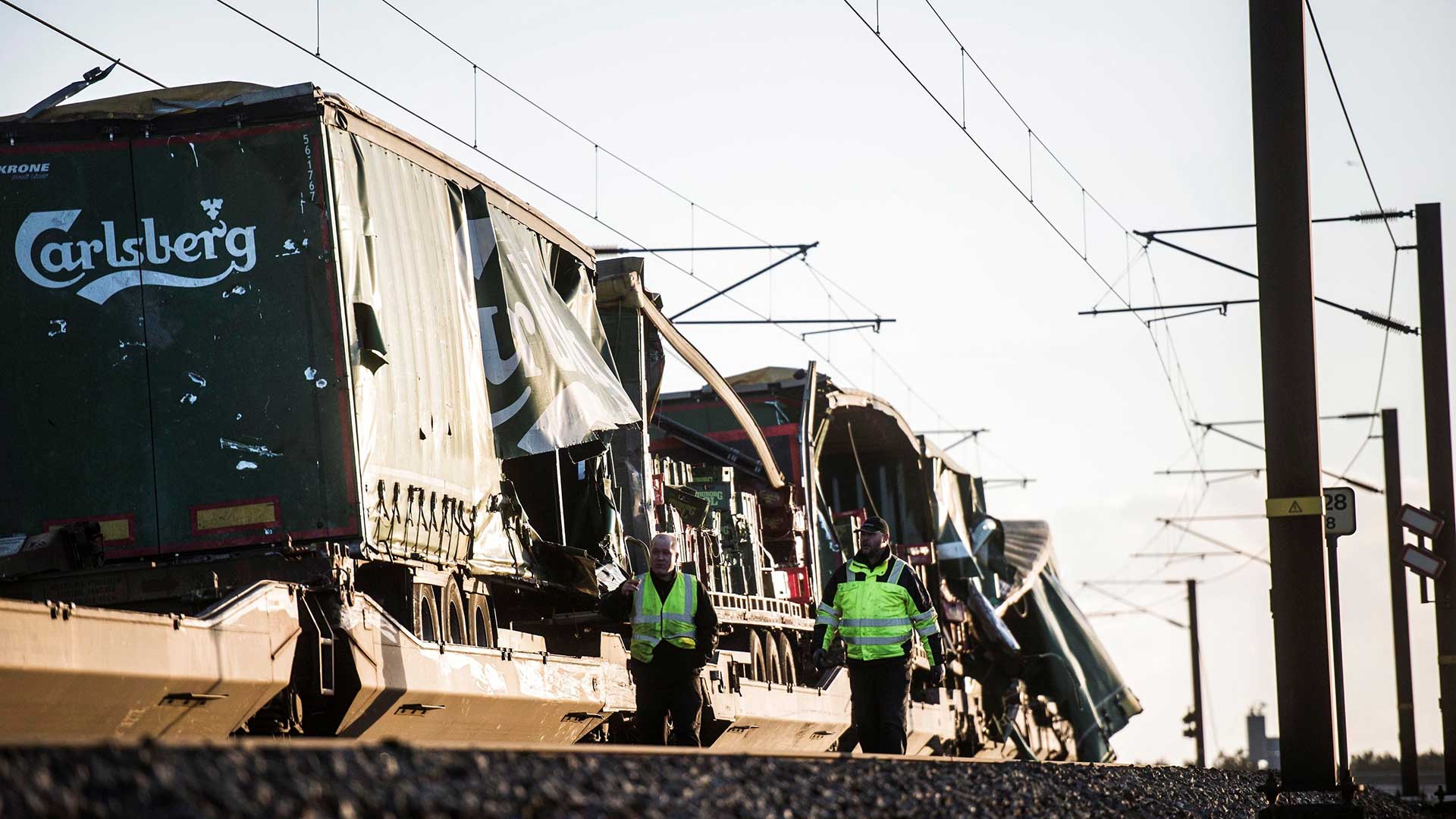 Al menos seis muertos en un accidente de tren en Dinamarca