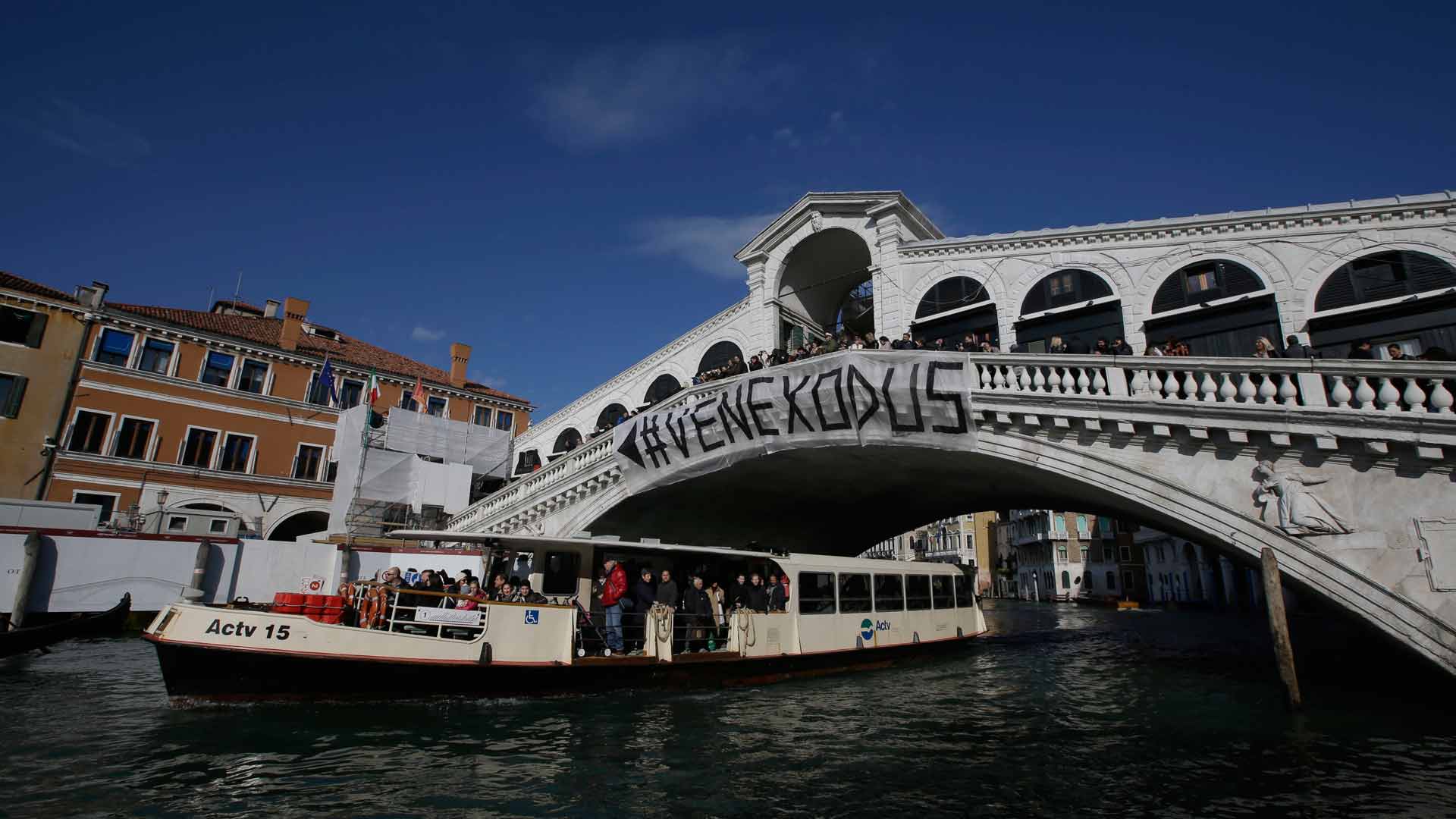 Venecia cobrará una entrada a sus visitantes a partir del próximo verano
