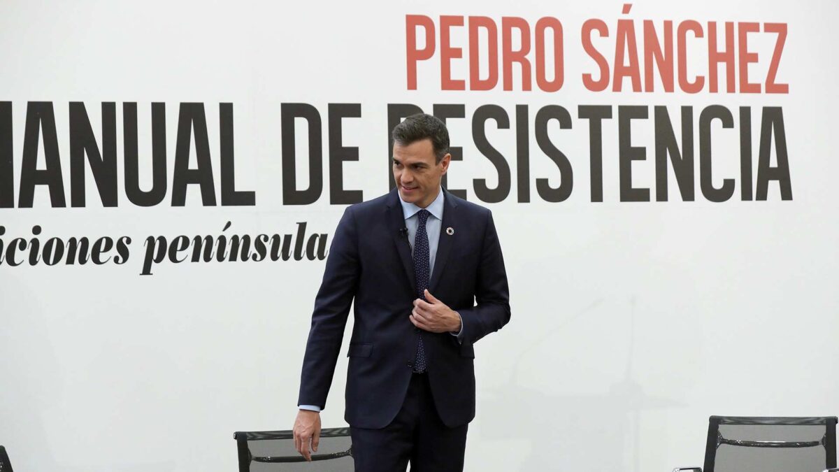 Sánchez anuncia que donará los beneficios de su libro a personas sin hogar