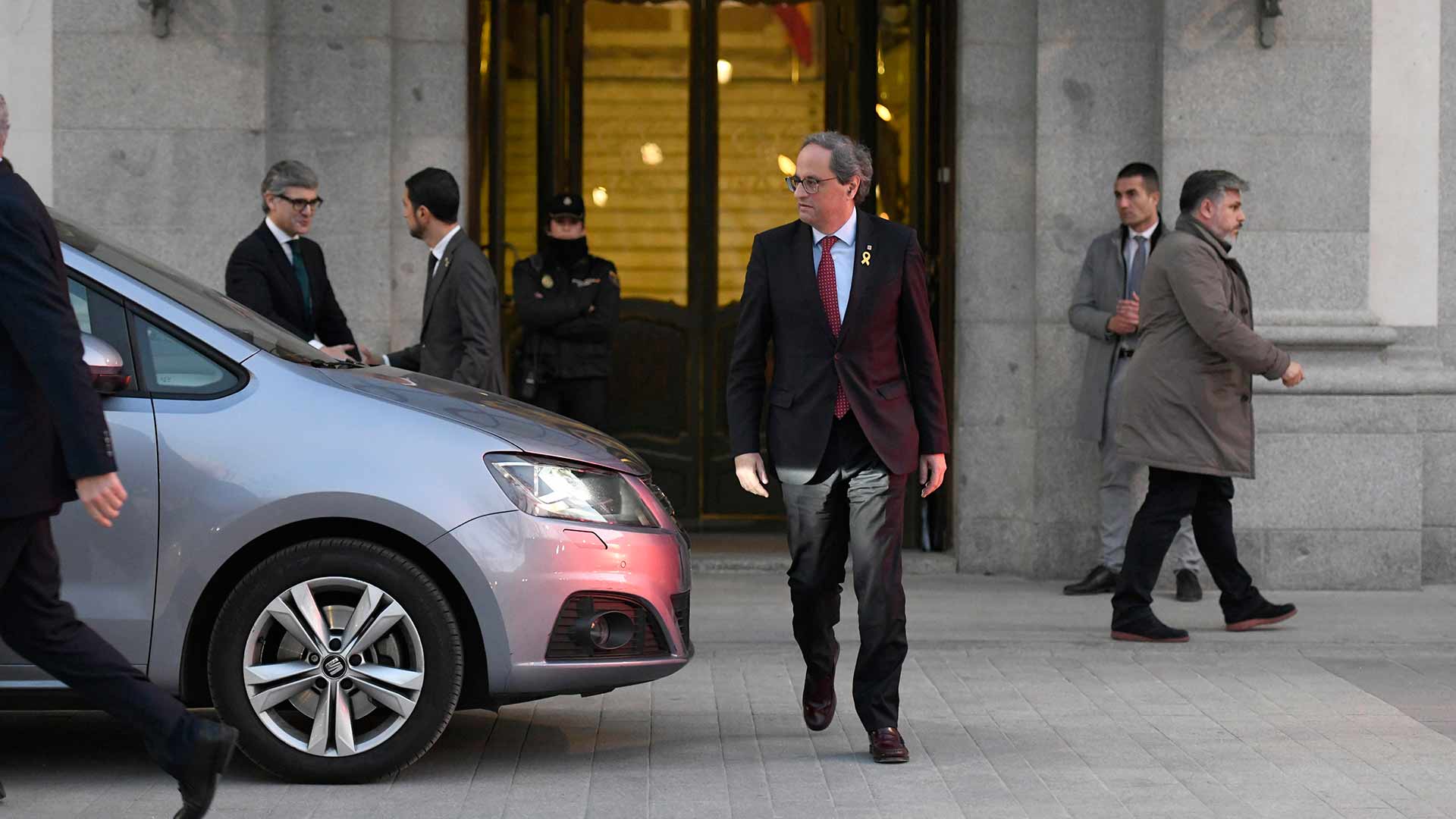 Torra amenaza a Sánchez y dice que la aprobación de los Presupuestos depende del PSOE