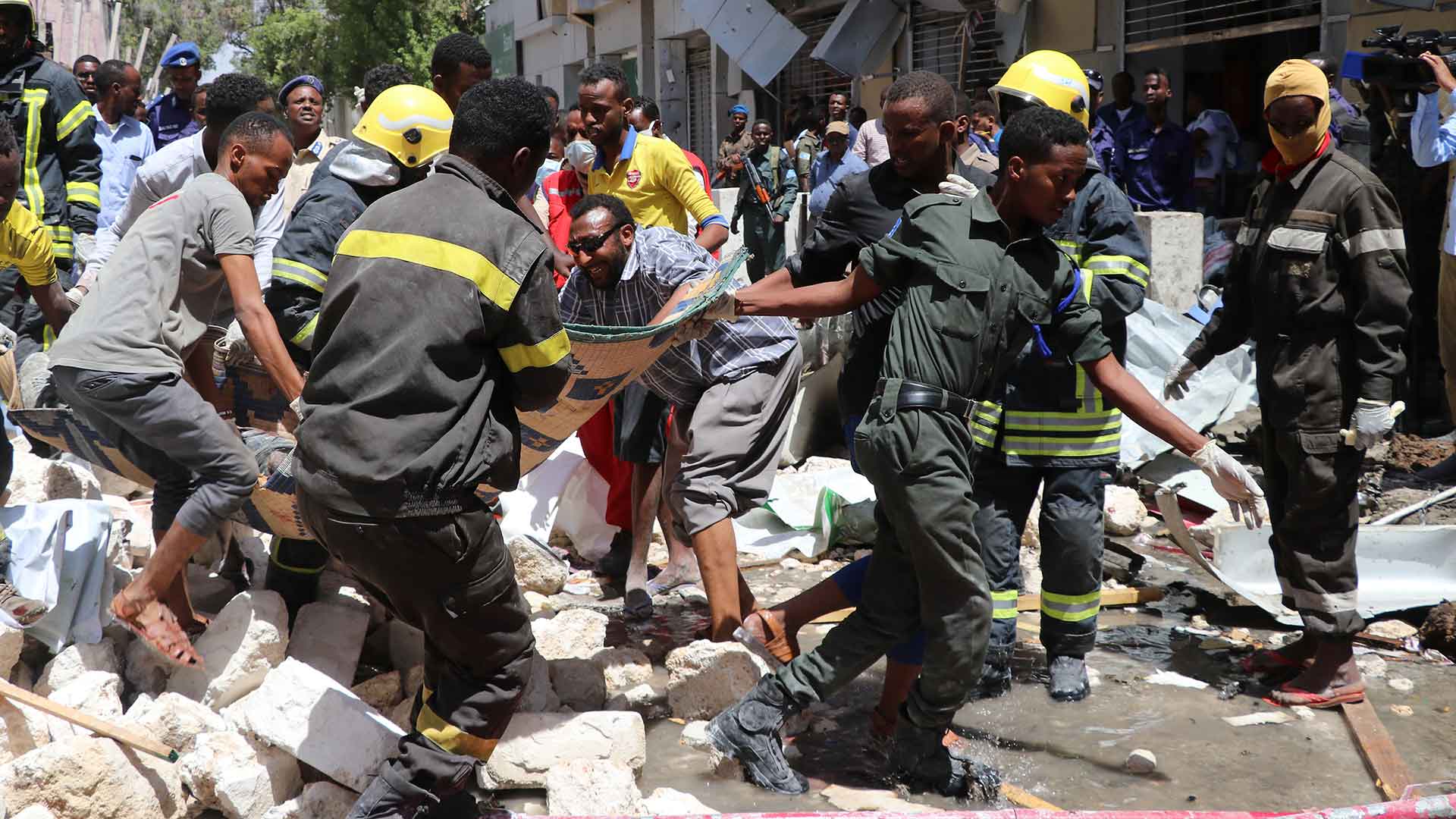 Al menos una decena de muertos en un atentado en Somalia