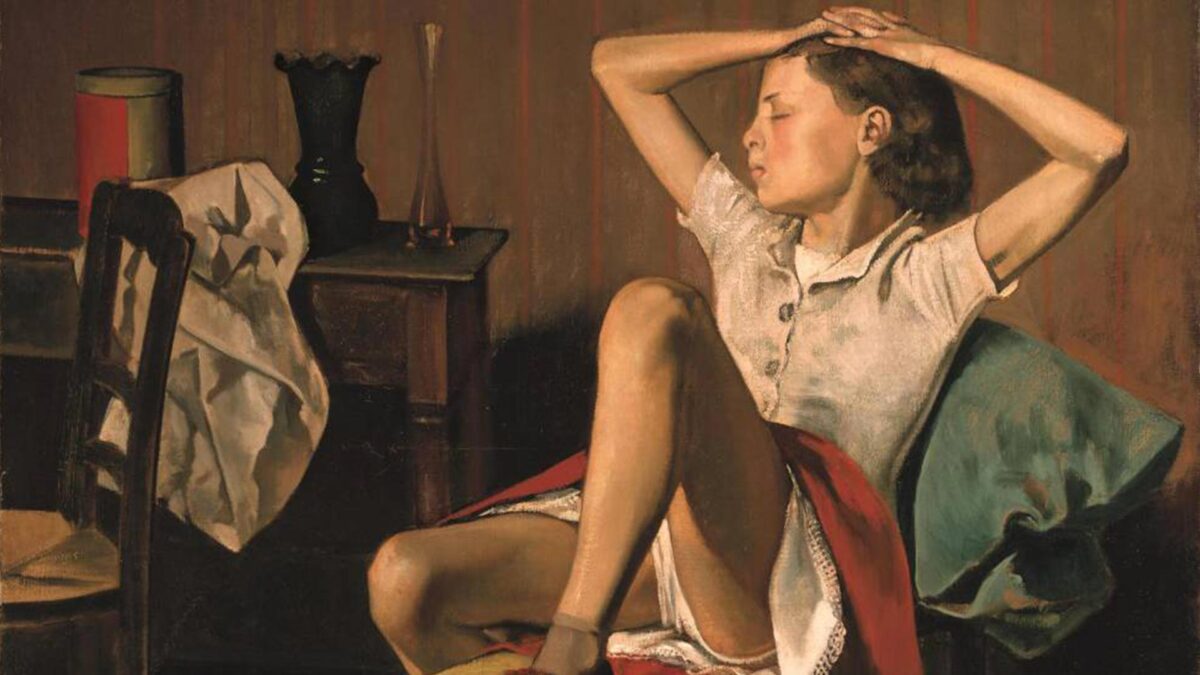 Balthus, a pecho descubierto y con ‘Thérése’ en el Museo Thyssen de Madrid