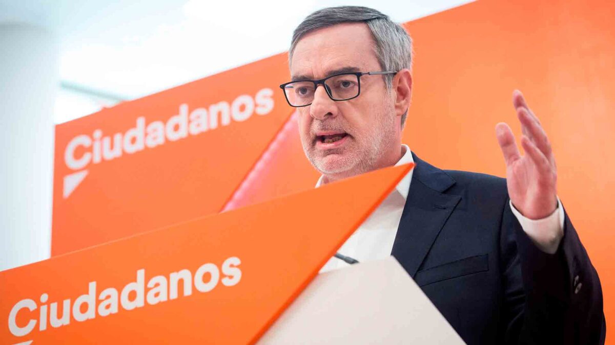 Ciudadanos ratifica que no pactará con Sánchez ni con el PSOE