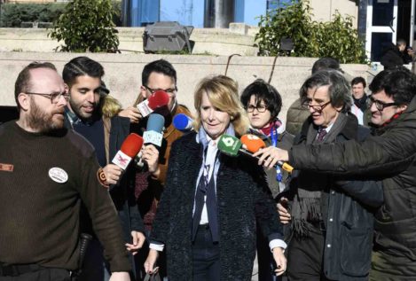 Esperanza Aguirre niega que ordenara espiar a cargos del PP rivales suyos