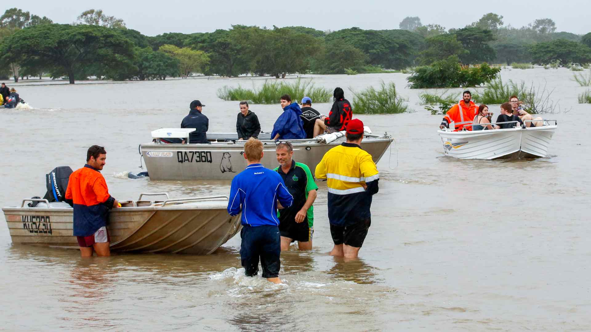 Las lluvias torrenciales provocan inundaciones sin precedentes en Australia