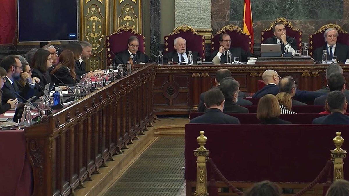 Las acusaciones rebaten los argumentos de las defensas en el juicio del procés